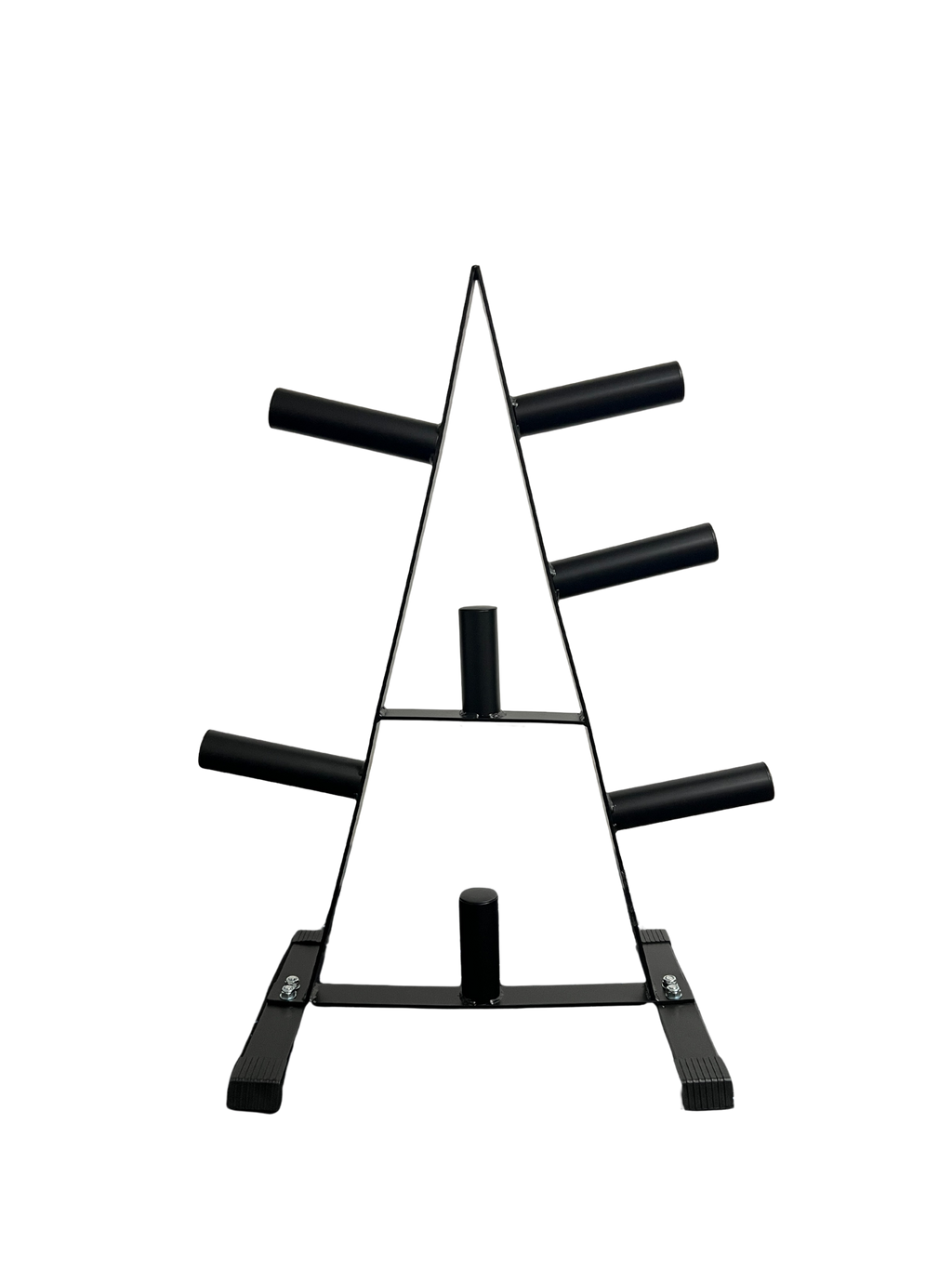 Fibosport Heavy-Duty A-Frame Olympic Plate Tree
