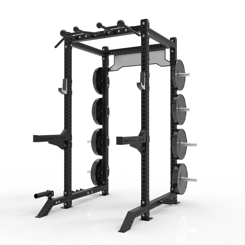 Fibosport Pro Commercial Power Rack System （3"x3" w/ 1" hole)