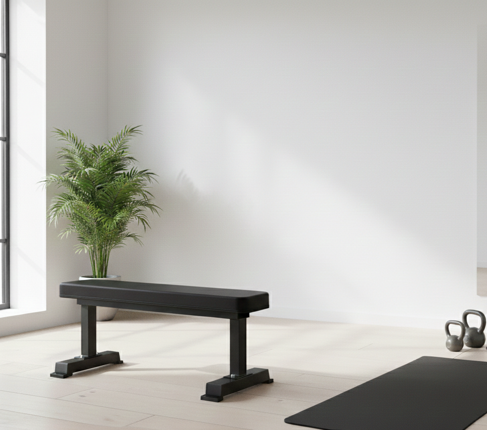 Fibosport Performance Non-Slip Flat Weight Bench