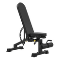 Fibosport Premium Leather Multi-Position Home Gym Bench
