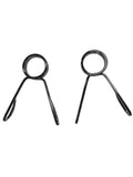 Fibosport 2-Inch Olympic Barbell Spring Collars (Pair)