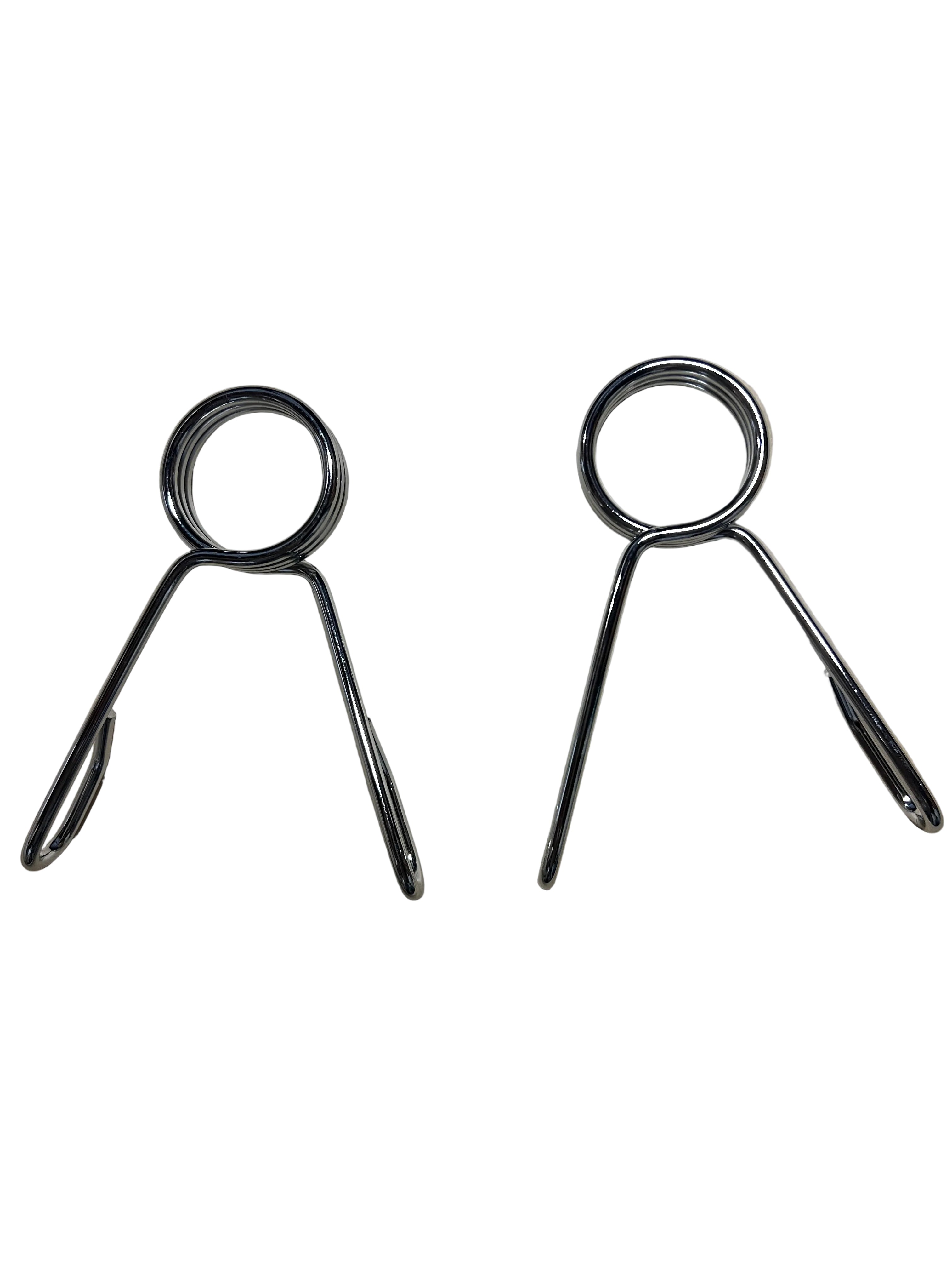 Fibosport 2-Inch Olympic Barbell Spring Collars (Pair)