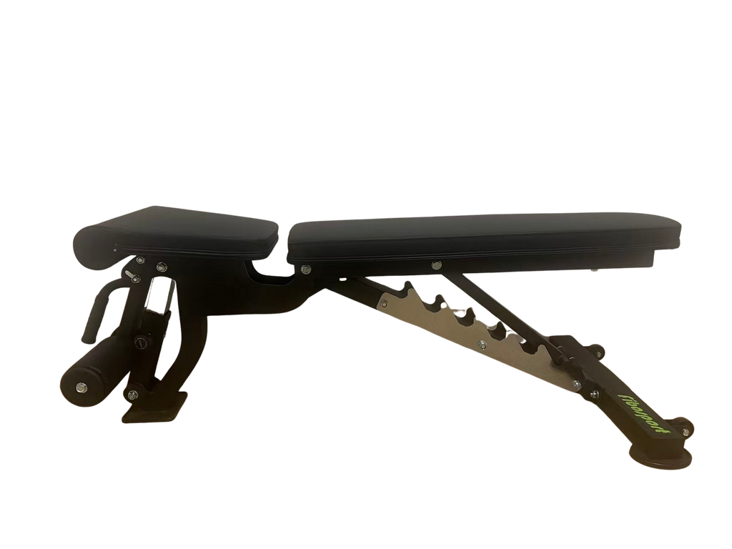 Fibosport Elite Heavy-Duty Adjustable Bench with Leg Lockdown