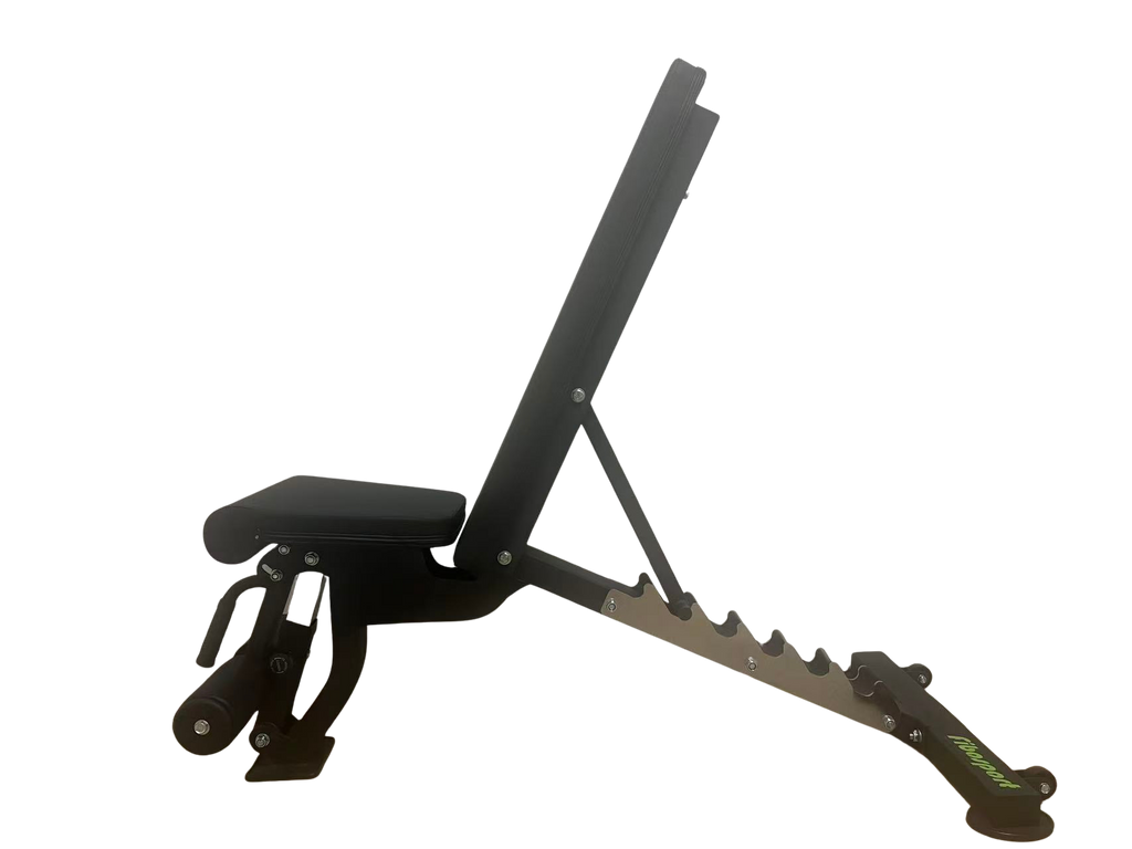 Fibosport Elite Heavy-Duty Adjustable Bench with Leg Lockdown