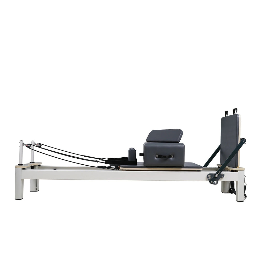 Elite Aluminum Alloy Pilates Reformer with Sitting Box & Jumpboard