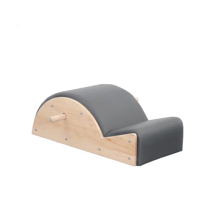Premium Hardwood Pilates Spine Corrector | Professional Arc Barrel & Step Trainer