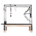 Premium Hardwood Oak Pilates Cadillac Trapeze Table | Full Studio Rehabilitation & Strength Station