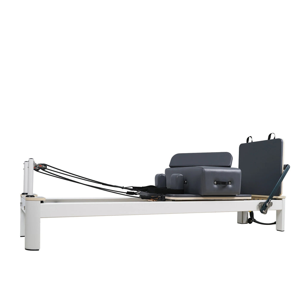 Elite Aluminum Alloy Pilates Reformer with Sitting Box & Jumpboard