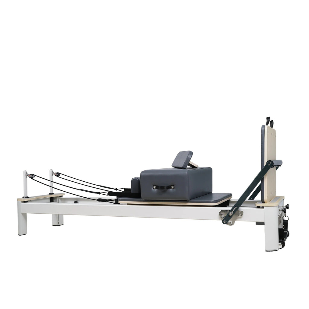 Elite Aluminum Alloy Pilates Reformer with Sitting Box & Jumpboard
