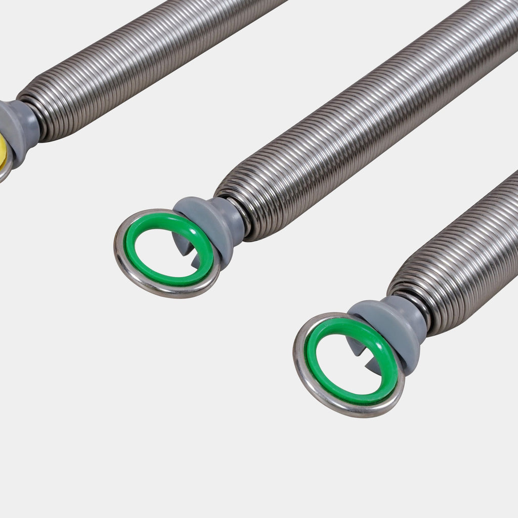 6-Piece Pilates Reformer Replacement Spring Set | Commercial Heavy-Duty Tension Springs