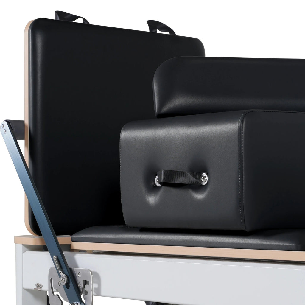 Premium Folding Pilates Reformer with Sitting Box & Jumpboard | Professional Home & Studio Gym