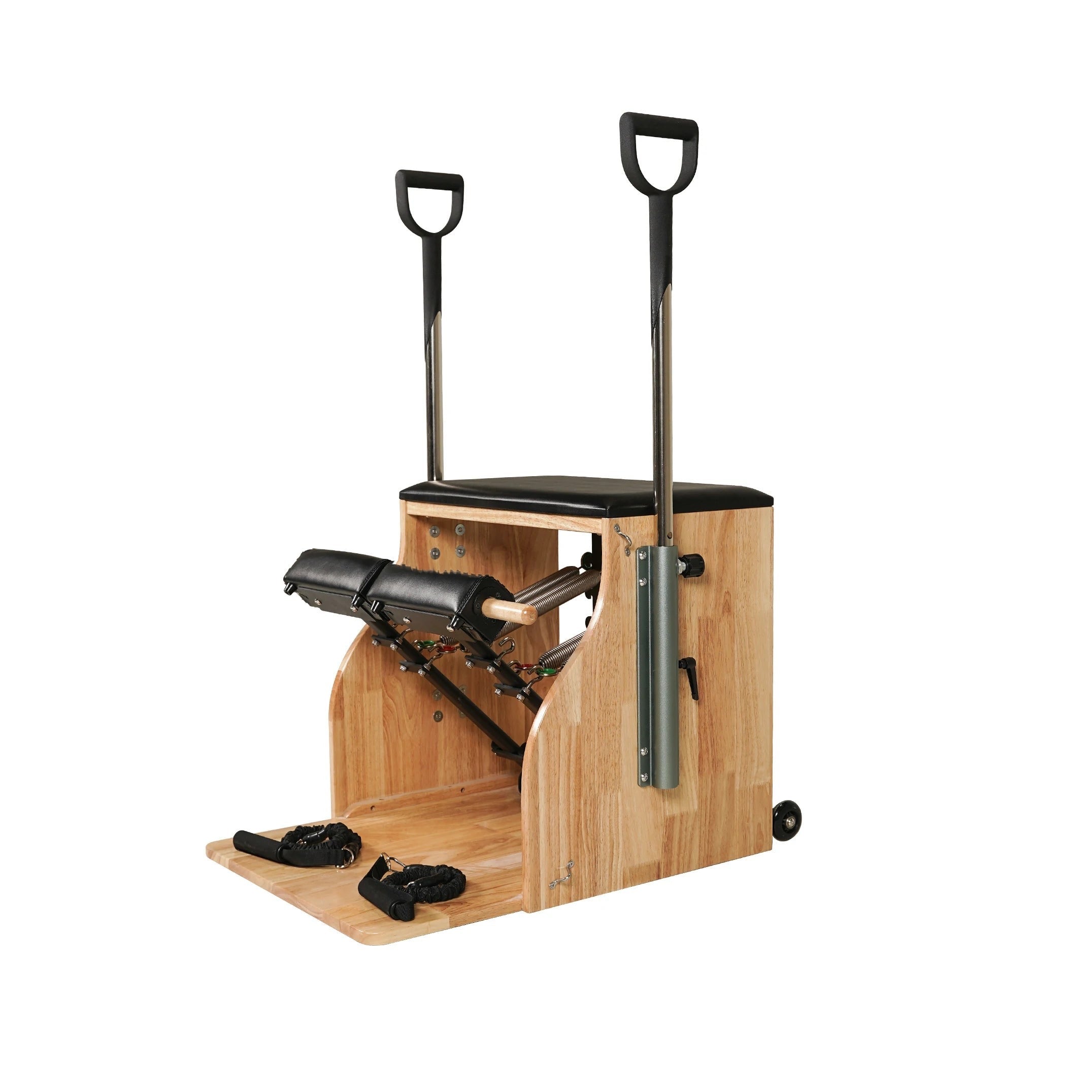 Premium Hardwood Oak Pilates Wunda Chair | Professional Stability & Combo Chair Station