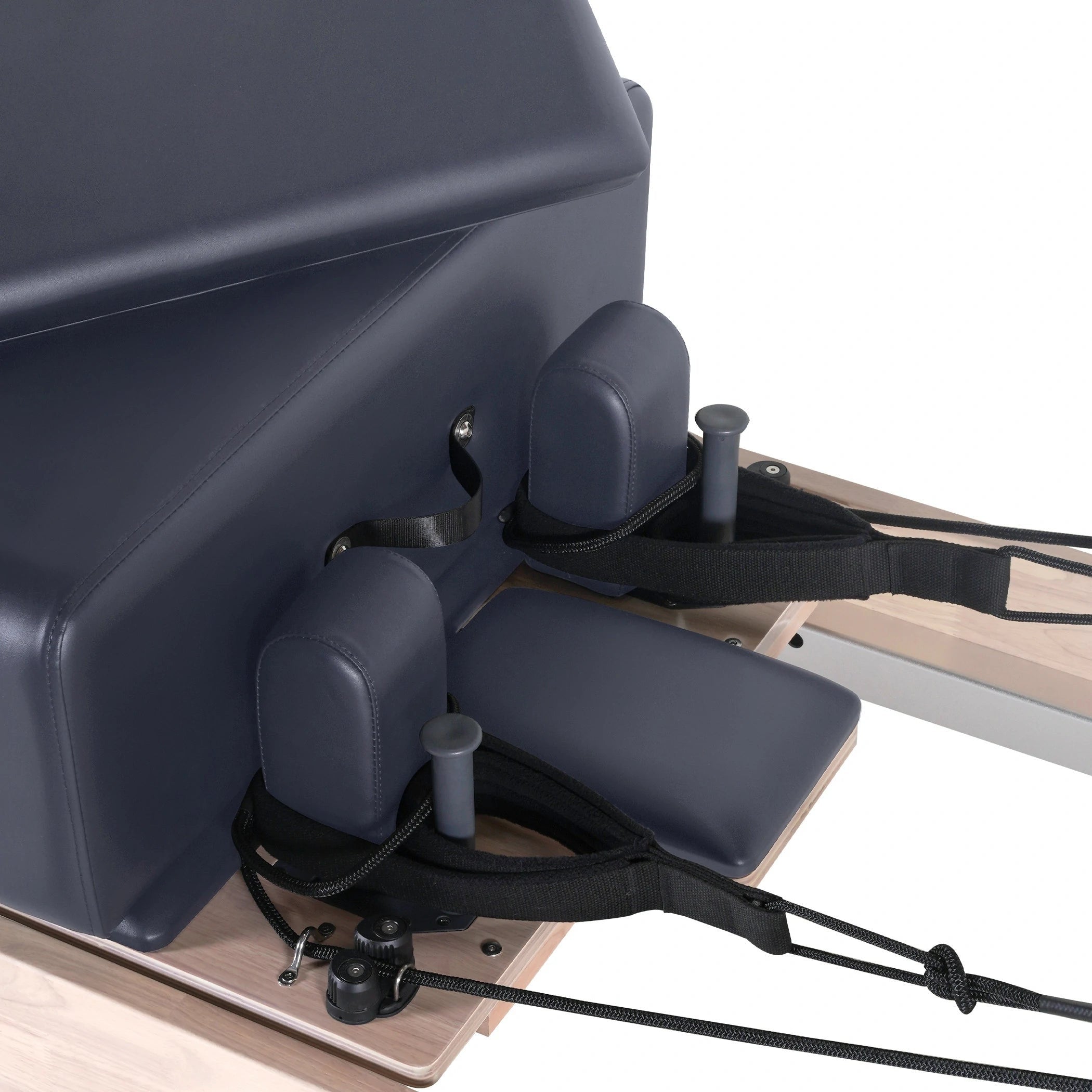 Premium Hardwood Pilates Reformer with Sitting Box & Jumpboard | Elite Studio Solid Wood Model