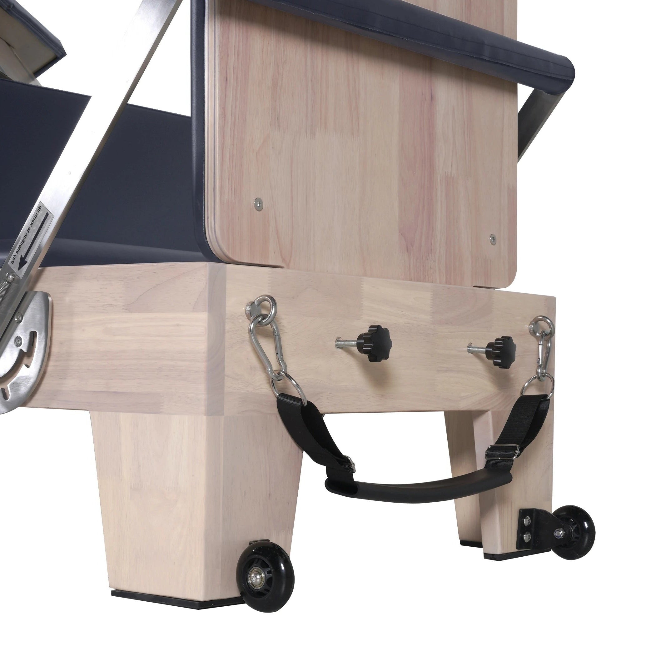 Premium Hardwood Pilates Reformer with Sitting Box & Jumpboard | Elite Studio Solid Wood Model