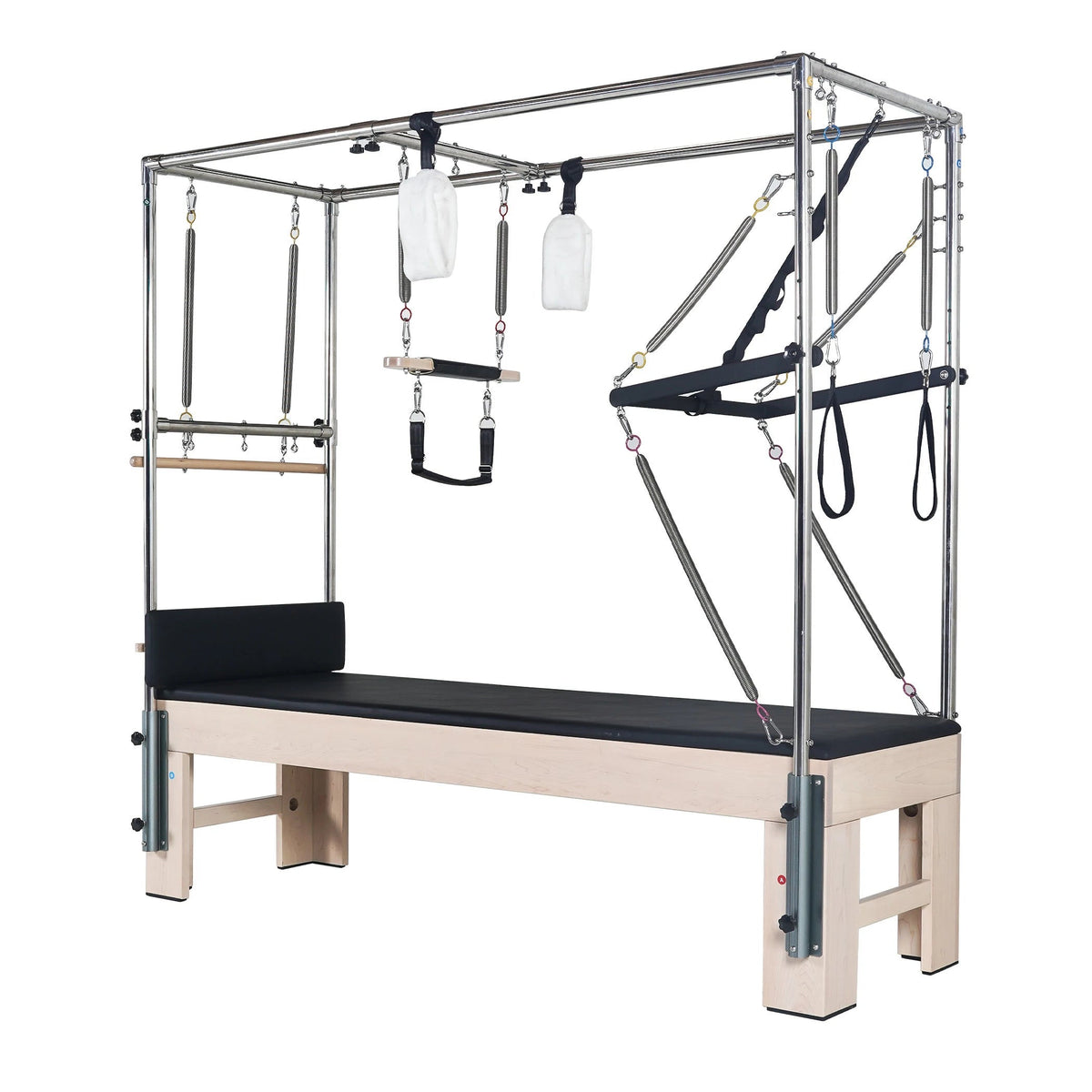 Luxury Hardwood Maple Pilates Cadillac Trapeze Table | Full Studio Rehabilitation & Strength Station